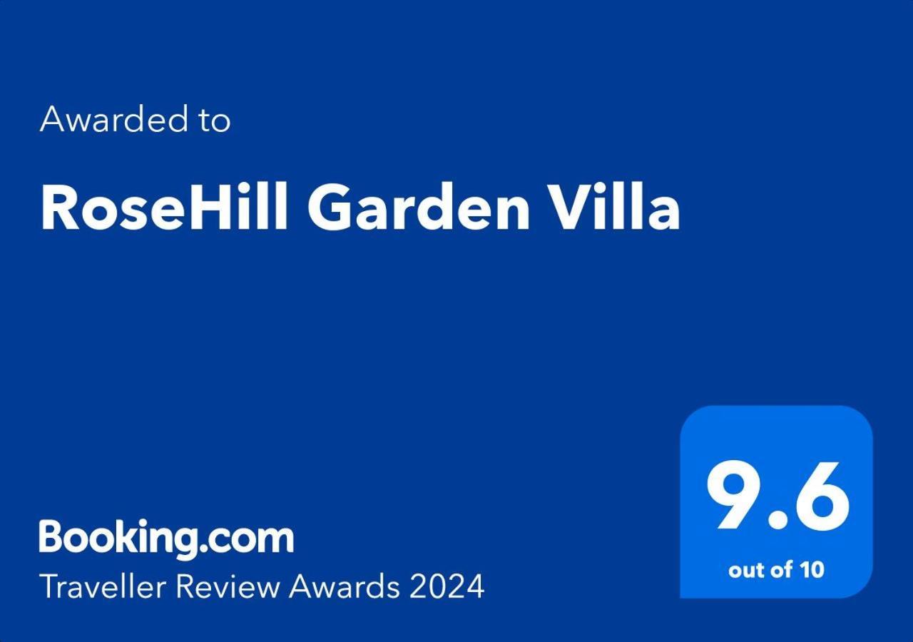 Rosehill Garden Family Villa With A Great Budapest View Exteriér fotografie